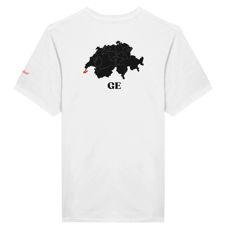 SWISSHIRT GE — T-shirt Genève blanc