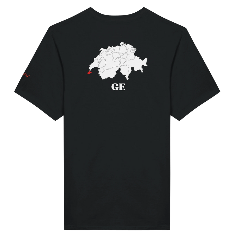 SWISSHIRT GE — T-shirt Genève noir